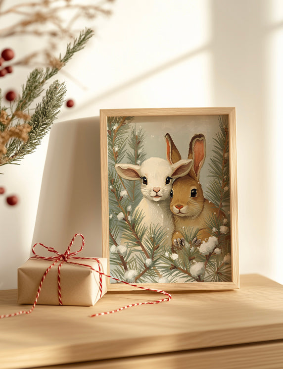 Winter Nestled Companions