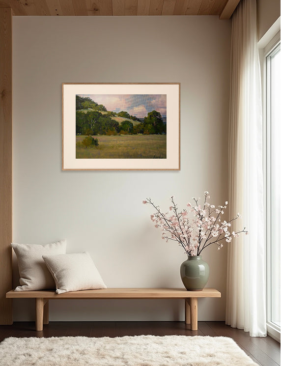 Pastel Hills and Quiet Field